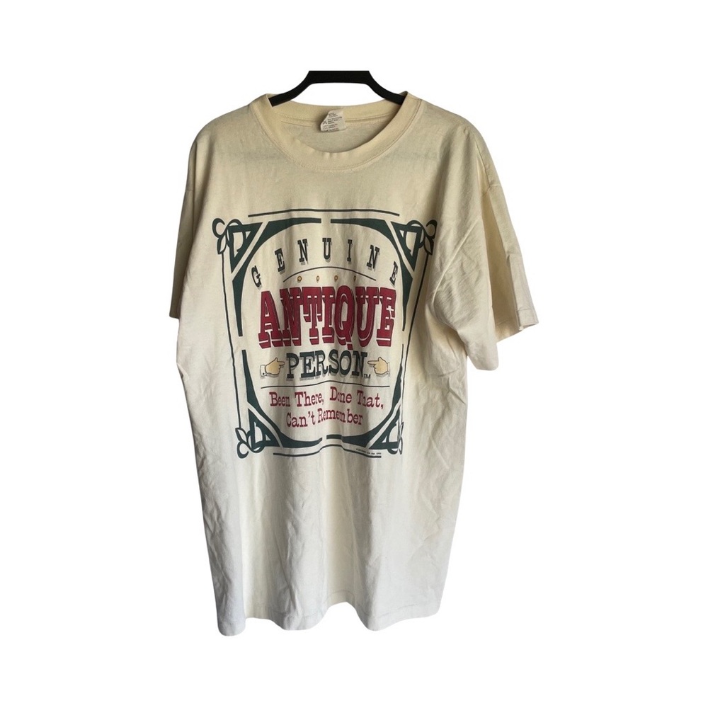 Genuine Antique person been there done that can't remember 1993 vintage T XL